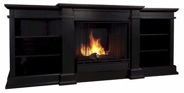 Real Flame Fresno Entertainment Ventless Gel Fireplace N2