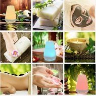 REDGO 3 IN 1 Aroma Essential Oil Diffuser 100ML, Ultrasonic Aromatherapy Diffuser, Cool Mist Humidifier, Air Purifier... N10