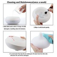 REDGO 3 IN 1 Aroma Essential Oil Diffuser 100ML, Ultrasonic Aromatherapy Diffuser, Cool Mist Humidifier, Air Purifier... N12