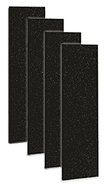 Carbon Activated Pre-Filter 4-pack for use with the GermGuardian FLT4825 HEPA Filter, AC4800 Series, Filter B