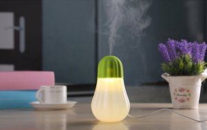 High Quality New USB Portable Blowing Control Type Mistorizer Pumpkin Mini Humidifier Office Air Diffuser Home... N8