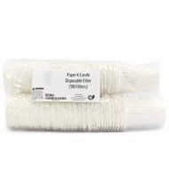 K Carafe Compatible Paper Disposable Filters, Paper K Carafe Filter Cups-(90 Filters) N2
