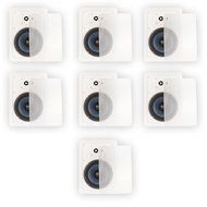 Blue Octave RW63 In Wall 6.5" Speakers 3 Way Home 2240 Watts New 7 Speaker Set RW63-7S