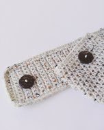 Coffee Mug &amp; Travel Cup Cozy Set Rustic Aran Oatmeal
