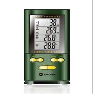 Oregon Scientific's John Deere Wireless Rain Gauge with Indoor/Outdoor Thermometer