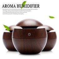 USB Mini Wooden Aromatherapy Humidifier Diffuser Air Purifier Ultrasonic Mist maker N6