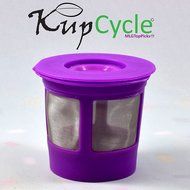 6 Pack KupCycle Reusable K Cup Filters for Keurig 2.0, Backwards Compatible with Keurig 1.0, Cuisinart, Breville...