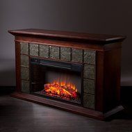 Southern Enterprises Mendicino Wide Firebox Electric Fireplace N3