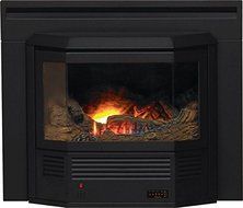 Mantis Bay Window Fireplace with Barrier Screen, LP N2