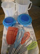 Batter Bowl, Whisk, and Spatula Kitchen Set