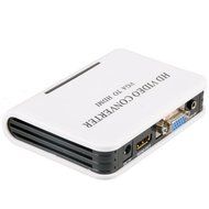 SLLEA for PC Laptop DVD 1080P Audio VGA to HDMI HD HDTV Video Adapter Converter Box N4