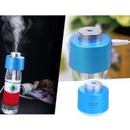 Sonline Mini Portable Bottle Cap Air Humidifier with USB Cable for Office Home, Blue Color N2