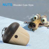 Nuts Outdoor Speakers,MindKoo Cute Portable Wireless Bluetooth Mini Outdoor Subwoofer Hands-Free with Mic Nuts...