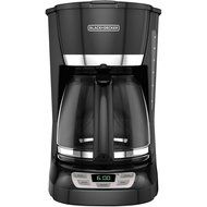 Black & Decker 12-Cup Programmable Coffee Maker, Black