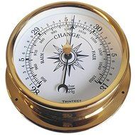 Trintec Omni Collection Brass Aneroid Barometer Marine Nautical Dial OMNI-04