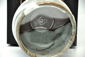 Japanese Mino Yaki ware Matcha Bowl Green Tea 11.5 / 11.5 / 8cm (4.5 / 4.5 / 3.1inch)[7330]
