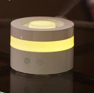 Leewa 100ml Essential Oil Diffusers Aroma Ultrasonic Cool Mist Humidifiers with PP Light - Plastic - White N7