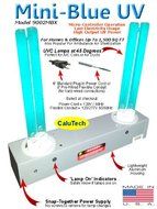 Calutech Mini-Blue UV Air Cleaner Purifier Sterilizer N2