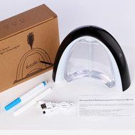 Rainbow Light Color Luminous Lamp Air Humidifier - Creative Message Board (Black) N6