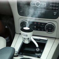 Besitek Car Humidifier with USB charger, 5V/2.1A 2 Smart Port Car Charger ,Essential Oil Aroma Diffuser, Air Purify... N4