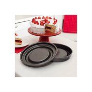 Bakeware Innovations 2 Piece Round Fill N Flip and Slice N Easy Set