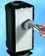 Hamilton Beach True Air Allergen-Reducing Air Cleaner Tower Design with 3 Speeds and Permanent HEPA-Grade Filter N2