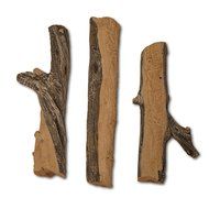 Midwest Hearth Gas Logs Deluxe Decorative Branch and Twig Set | Cast From Real Logs and Hand Painted in USA (Oak... N9