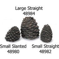 Chimney 48984 Hargrove Large Straight Ceramic Pine Cone For Gas Logs 5.5 Inchh N4