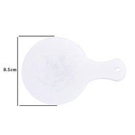 LADEY Fashion Cappuccino Coffee Barista Stencils Template Strew Pad Duster Spray Tools 16pcs/Pack N2
