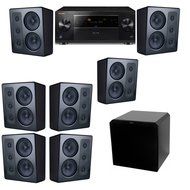 M&amp;K Sound MP300 Monitor Speaker 7.1 HRS12 Pioneer Elite SC-89