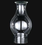 B&amp;P Lamp 3&rdquo; X 4 3/4&rdquo; X 8 1/2&rdquo; Chimney, Cl. Bead Top