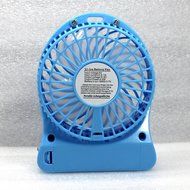 Fonxian Mini Portable Fan Rechargeable Battery Powered Small Table Fan with 3-level Speed (Orange) N10