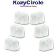 6-Pack Charcoal Water Filters Fit Keurig Coffee Machines - KozyCircle Replacement Charcoal Water Filters for Keurig...