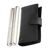 Scotte(TM) top grade cigar suit leather Cigar Cases with Cigar Cutter and 2 smoke tube N5