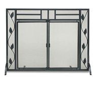Garden Leaf Screen With Doors