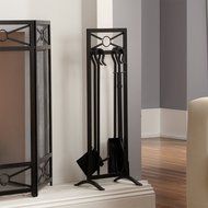 Pleasant Hearth FA146TL Sheffield 5 Piece Fireplace Tool Set N3