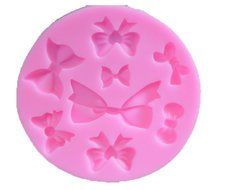 Yatim DIY Silicone Baking Mold Small Bowknot Fondant Sugar Mold Candy Chocolate Cake Decorating Making Molds