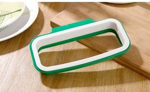 Lisingtool Garbage Bags,Hanging Kitchen Cupboard Cabinet Tailgate Stand Storage Garbage Bags Rack N3