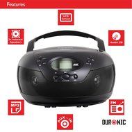 Duronic RCD008 Portable CD Boombox with AM/FM Radio - Connect &amp; play from MP3 Player/Ipod/Iphone