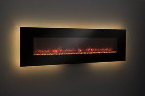 GreatCo Gallery Series Built-in Electric Fireplace, 70-Inch N7