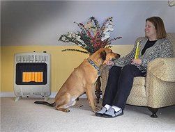 Mr. Heater, Corporation Mr. Heater, 20,000 BTU Vent Free Radiant Natural Gas Heater, MHVFRD20NGT N2