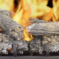 Pleasant Hearth VFL-VO24DR 33,000 BTU's 24" Valley Oak Series Vent Free Gas Log Set N2