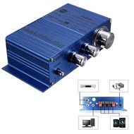 Car Amplifier, ELEGIANT 12V DC Mini Subwoofer Family Audio Amplifier for MP3 Mtotorcycle Automobile Home Computer