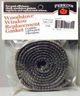 AWP130 Self Stick Adhesive Gasket Wood Pellet Stove Window Glass Door Black Tape N2