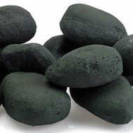 Midwest Hearth Fire Rocks | Decorative Stones for Outdoor Gas Fire Features or Indoor Gas Log Fireplaces | 15-... N19