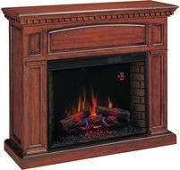 Georgetown Premium Cherry Classic Flame Electric Fireplace
