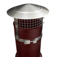 Anti Bird/Rain Stainless Steel 9-inch Mesh Flue Chimney Cap Cover N4