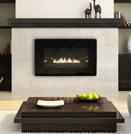 Roman 5 Ft. Espresso Fireplace Mantel Shelf