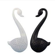 Set of 2 (White&amp;Black Swan) Tea Bag/Tea Mesh Strainer/Tea Infuser