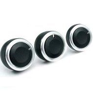 Yosa Aluminum alloy air conditioning knob AC Knob for Nissan TIIDA GENISS VN200 LIVINA 04-10 Sylphy 2012 ,3pcs... N5